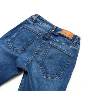 Sezane Skinny Jeans in Classic Blue Denim